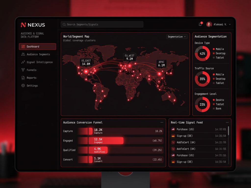 AI audience and signal data system